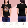 Women's Polos Samurai Pizza Caaats T-shirt Short Sleeve Tee Lady Clothes Tees Summer For Women