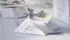 Nieuwe creatief grijs marmeren piramide snoepbox cadeauzakje voor feest baby shower papieren dozen pakketwadding gunsten bedankt cadeau box1303R4832495