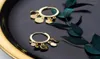Hoop Huggie 925 Серебряная серебряная серьга для женщин Ушные украшения для маленькой пластины круглой кисточки Женская золотая цветная обручи, ставшие корейски19040138