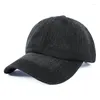 Bollmössor unisex denim baseball cap tomt tvättade jean hatt kasquette justerbara snapback hattar för män och kvinnor sol