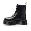 2024 Bottes de créateurs pour femmes Drs femmes hommes martes martes martenes bottines mini-plate-forme bottes jaunes bas jaune top cuir hiver neige botte og 1460 lisse oxford