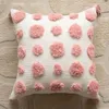 Pillow Ins Style divano trapuntato rosa Casa Small Fresh Love decorazione combinata di custodie staccabili
