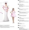 Feestjurken charmante zwart kristal prom Velvet pailletten zeemeermin sexy meisje formele avond nachtjurken veren vestido de