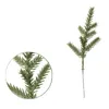 Fleurs décoratives 60pcs en plastique Eco-Friendly Artificial Pine Needles Faible Maintenance Green Plantes Elegant Easy Tare