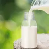 Bouteilles d'eau 6pcs 250 ml de lait petit jus de fuite de bois de boisson portable en plastique vide
