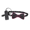 Bow Ties Light Up Tie Ajustement des accessoires de costumes drôles réglables