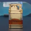 Chief Metal Kérosène Lighter Classic Vintage Grinceing Wheel Cigarette Lighter