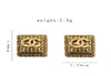 Lettere con oro oro in oro 18K da 18k Orecchini per le perle retrò coreane designer di marchi di lusso in cristallo gioielli in metallo in metallo Accesso7751252