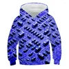 Heren Hoodies Men Women Harajuku Fashion Casual grappige hoodie elektronische chip 3D -printplaat geprinte sweatshirts met capuchon