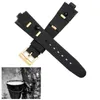 Watch Bands Sile Barcelet accessory belt 8mm rubber for DP42C14SVDGMT conveyor male and female 2-type Q240430