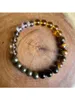 Strand Natural Stone Crystal Bracelet Citrine Pyrite Tiger's Eye om de manier te openen die liefde aantrekken Succesvolle mensen