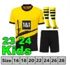 23/24 Reus Reyna Sancho 50a maglie da calcio 2023 Versione Coppa Dortmund Kamara Hummels Adeyemi Brandt Shirt Hazard Ryerson Bynoe-Gittens Kit Kit Uniforms