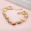 Strand Big Strawberry Red Fruit Bracelet Fashion Trends Dames Prachtig sieraden Valentijnsdag Verjaardagscadeau