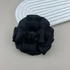 Broszki materiał różany kwiat moda 11 cm damskie gorczyca biżuteria broszka ślubna elegancka szalik burzywa koszuli kołnierzy