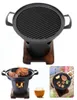 Creative giapponese in stile una persona che cucina la casa in legno in legno Regalo per cottura al barbecue forno grill barbecue coreano bbq 2107244165434