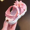 Slipper Solid Bow Childrens Summer Thos