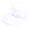 Berets dames Sun Hat Protection élégante pour les femmes à bord large brim respirable