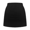 Röcke Frauenkleidung Verkauf hoher Taillenrock Ein Linie Tennis Sport Casual Short mit Shorts Taschen lange Jupes