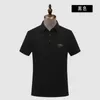 Heren Polos Summer Hot Selling Super Brand Heren geborduurd T-shirt Golfshirt Korte mouw Korte mouw Snel droog ademende shirt Top Heren Zakencasual slijtage