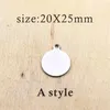 Pendant Necklaces 20pcs/lot-thanks For Making A Difference In My Life Stainless Steel Charms Laser Engraved Customized DIY Pendants
