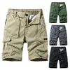 Shorts maschile estate a colori solidi cotone calzini casual calzons cargo uomo traspirante hip hop multista secco traspirato