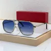 Mayo Tendencia de lujo personalizada de gafas de sol de diseñadores de marca Sun Glasses Vintage Classic con lente de prescripción de caja