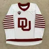 Custom Frozen Four Hockey Jerseys Denver Pioneers DU Bobby Brink Carter Savoie Cole Guttman Brett Stapley Carter Mazur Mike Benning Massimo Rizzo Cameron Wright