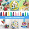 1236 Colors Acrylic Paint Marker Pens Extra Fine and Dots Tip for Rock Painting Mug Ceramic Glass WoodMaking Art Supplies 240429