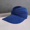 Berets Outdoor Hat Стильная защита от солнца для женщин широкая хриплуя дышащая кепка садовая рыбалка