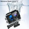 4K Action Camera WiFi double écran Ultra HD 30m sous-marin Camera APACERPORER ACCESSOIRES ACCESSOIRES DE CAME DE CASS