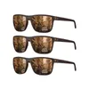 Lunettes de soleil Femmes 3 pièces Polarise Sunglasses For Women Men Men Classic Classic Retro Designer Style Fashion UV400 Protection