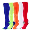 Sokken Hosiery Compressie Sokken Bloedcirculatie Anti-vette comfortabele afgestudeerde compressiekousen s Cycling Socks Sports Sokken Y240504