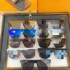 Óculos de sol Lens Polaroid Designer feminino masculino Óculos de sol impressos de alfabeto