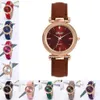 Armbanduhr Fashion Ladies ES mit diamantförmigem Zifferblatt PU Leder Frauen hochwertige Quarzgelenk für Frauen Geschenk Relojes Mujer H240504