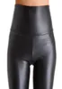 Femmes Black Stretch Faux Leather Pantalons hauts hauts Leggings Sexy Push Up Leggings Skinny Tableaux Femmes 6494867