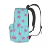 Rucksack Joestar Pink Stars Frauen Männer Jojos Bizzare Adventures Print Rucksäcke süße High School Taschen Reisedesigner Rucksack