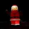 Groothandel 30ft Giant Outdoor Inflatables Santa Claus Christmas Decoration Catoon Character LED Licht interieur met fan voor Nieuwjaar