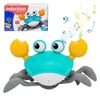 Interactieve krab speelgoed baby kruipende krabtechnologie ontsnappen elektronisch speelgoed en muziekgeschenken voor kinderen 240424