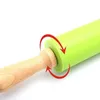 Backwerkzeuge Silikon Rollstift rotierende Walzenholzgriff