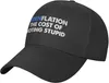 Ball Caps Bidenflazione Il costo del voto stupidi Hat Hat Regolable Funny Fashion Casquette for Men Women Rters