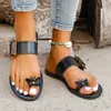Terlik Sıcak Yaz Retro Toe Sandalet Yeni Avrupa Moda Kelebek Düz Alt Anti Dış Plaj Günlük Ayakkabı H240504