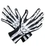Szblazse Brand New Halloween Masquerade Szkieletowe rękawiczki Ghost Bone Reaper Print Cosplay Pełne palec Rękawiczki Skull Opera Rękawiczki T22084908816