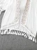 Vestes féminines Cardigans bohemiens Retro Style ethnique Entrée brodée Femmes Femmes moyennes Fonds Suncreen Trop d'été