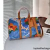 Luis Vintage Lvvl Lvity Lvse Bags Bags Bag Duffle Designer Bestquality Tote Travel Quality Bags Outdoor Genuine Leather Print Stripes Letter Soft Single Oversize De