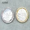 Colliers pendents 10 pièces Virgin Mary White Shell Médaille Charmes Gift Bijoux en gros pour femmes Pendants 5159