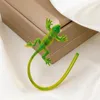 Boucles d'oreilles arrière Ins exagéré Clip d'oreille de lézard sans trou de création de création de création gecko os animal