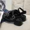 Donne sandali per scarpe da spiaggia tacchi estivi tutti abbinano zoccoli cunei cuneo piattaforma media sandalen outsid c ium platm