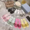 Praddas pada Prax PRD BEACK SCUFFS Classici donne piatti da donna sandali con diamanti Slifori designer Summer Ladies Cartoon Big Head Slipper Hotel Home Leisur DKVM