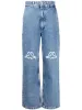Womens Jeans Designer Trouser Legs Open Fork Tight Capris Denim Trousers Add Fleece Thicken Warm Slimming Jean Pants Brand Women Cloth Otp7Z