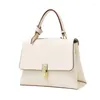Shoulder Bags Two Layer Cowhide Women's Bag 2024 Fashion Simple Handbag Femininity Trend One Messenger